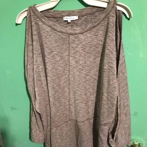 Rethm+ cold shoulder blouse